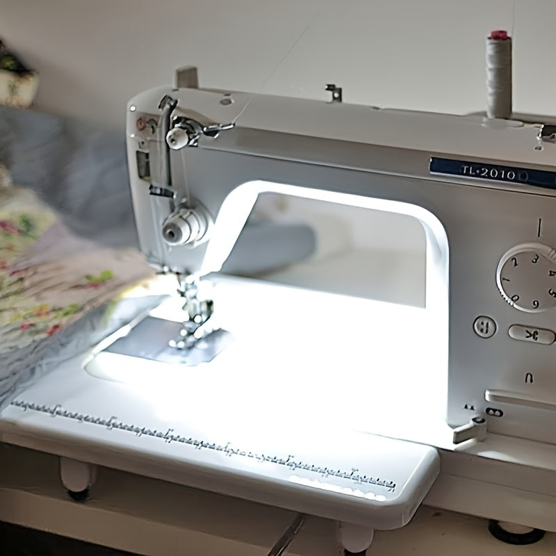 Barra de Luz LED Flexible para Máquina de Coser, 30/50 cm, Alimentada por USB, Luz Blanca Brillante, Cable Ajustable para Todas las Máquinas de Coser, Instalación Fácil, Visibilidad Mejorada para Tareas de Costura Precisas, Accesorios para Máquinas de Co