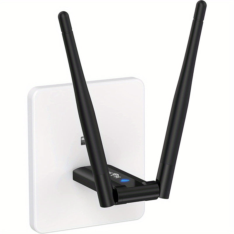 Amplificador de Wi-Fi OURLIFE de Alta Velocidad, Tarjeta de Red Inalámbrica USB de 300Mbps, Banda de 2.4GHz, Configuración con Un Clic, Cobertura Completa para Estabilidad Mejorada en Casa y Oficina, , Accesorio de Acceso a Internet Doméstico | Tarjeta W