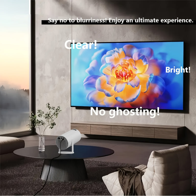 Proyector de Luz Galaxia para Dormitorio, Lámpara LED de Cielo Estrellado en Alta Definición, Iluminación Ambiental - Regalo Perfecto para Fiestas y Vacaciones, Pantalla de Proyección Portátil Doble Cara Ideal para Home Theater, Oficina o Eventos