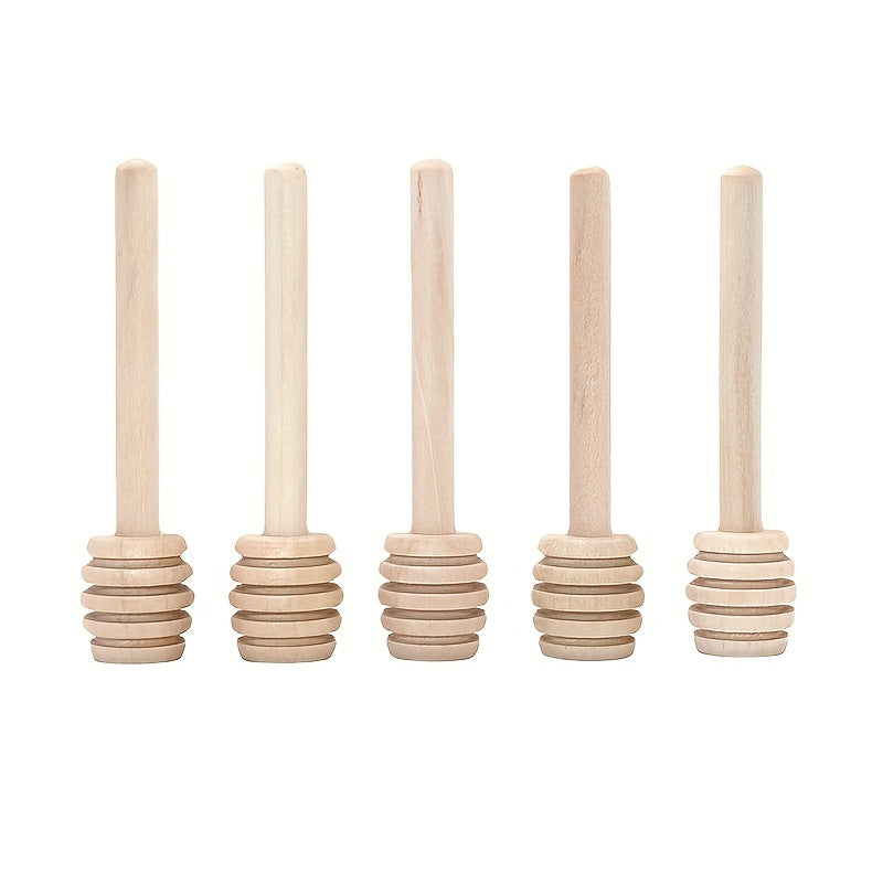 50 Uds. Barra Para Revolver Miel, Mango Mezclador, Cuchara, Tarro, Cuchara, Cucharón De Madera Natural Para Miel, Palo De Madera, Cucharas Para Miel, Utensilios De Cocina