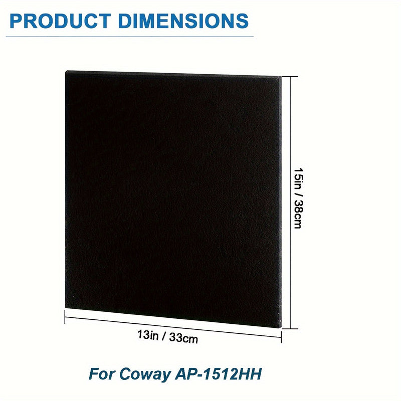Filtro Pre-Activado de Carbón Compatible con Coway Airmega Mighty AP-1512HH - Eliminador de Olores, Compatible con Modelos de 200m y Más, Pieza #3304899