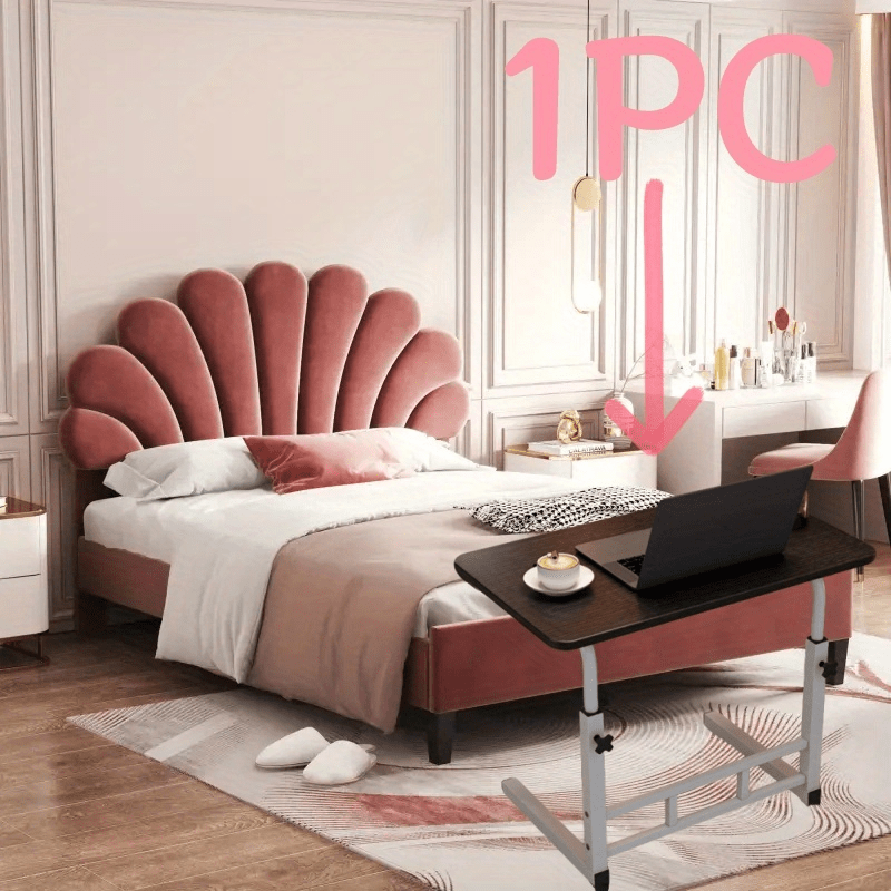 Escritorio elevable de oficina: superficie amplia, altura ajustable para alternar tareas y almacenamiento de libros o decoraciones, manteniendo el espacio ordenado