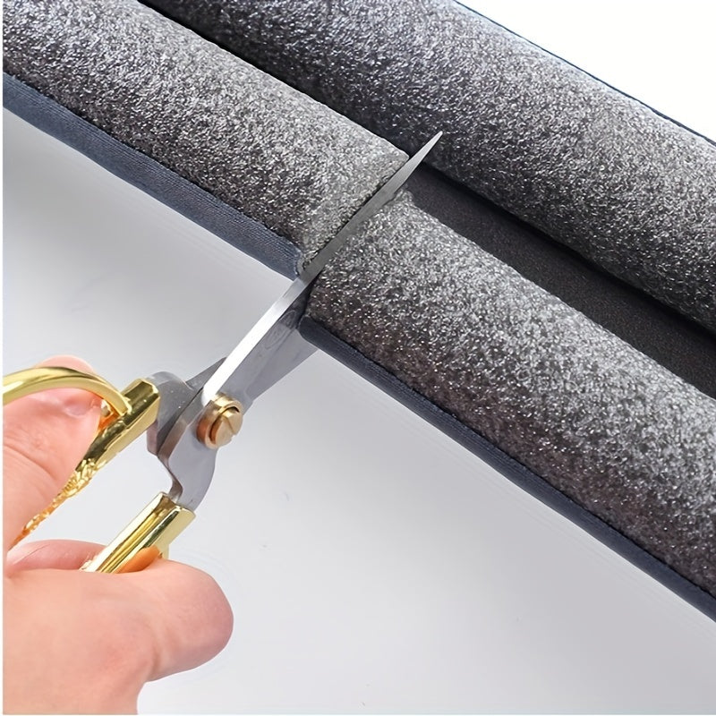 Sellador de puerta inferior PS: 30 mm/1,18 pulgadas x 55 mm/2,17 pulgadas x 105 mm/4,13 pulgadas - Adecuado para puertas delgadas - Sello de puerta insonorizado y resistente a la intemperie