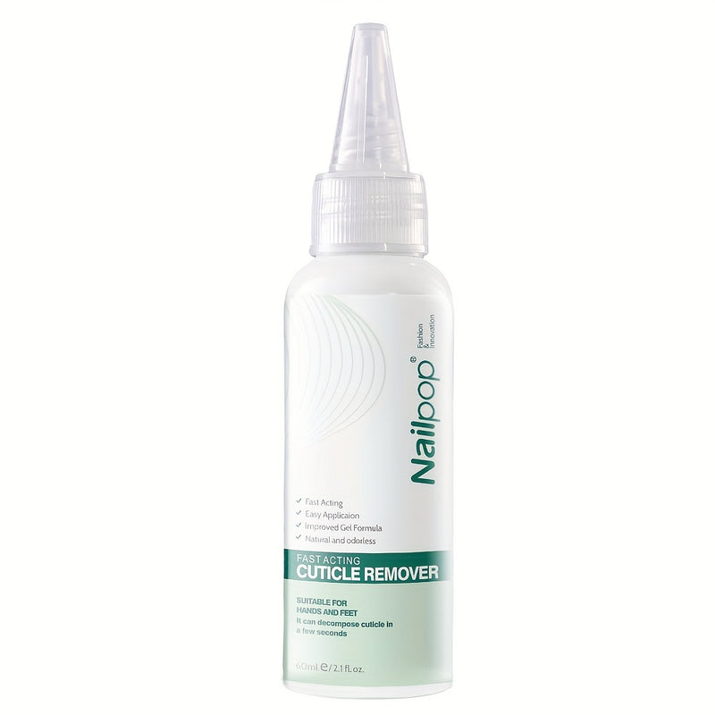 Removedor de cutículas para pies, gel exfoliante para eliminar piel muerta, tono beige claro, 60 ml - Esencial para pedicura profesional y spa de pies