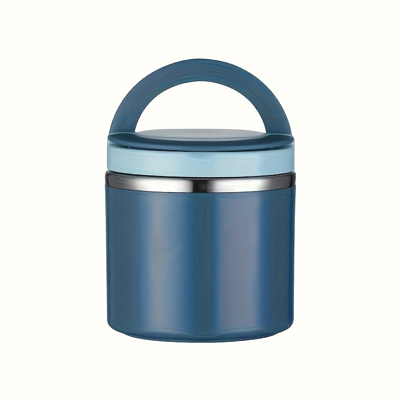 Termo de Acero Inoxidable de 21.3oz para Comida Caliente, Caja de Almuerzo Sellada de Gran Capacidad, Ideal para la Escuela, la Universidad y Almacenamiento en la Cocina, Taza de Desayuno, Utensilios de Cocina, Material Escolar