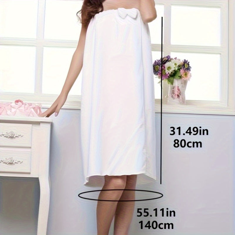 Juego de 2 toallas de microfibra - Secado rápido, tela ultrasuave, estilo moderno, incluye toalla para baño y gorro para secar el cabello, 230 g/m², ideal para comodidad después de la ducha, toalla de baño envolvente, bata moderna, toalla ultrasuave
