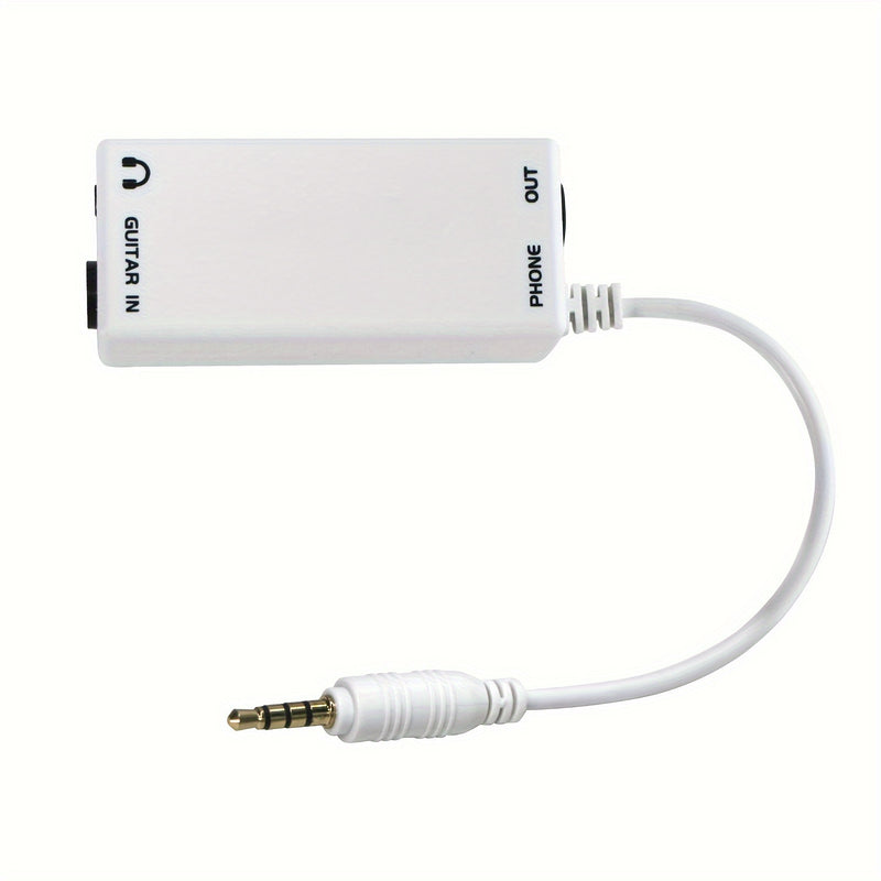 Adaptador de Audio Chenpingfeng - Conector Macho a Hembra para Guitarra, Bajo, Altavoz, Batería Eléctrica y Grabación de Piano con Efectos
