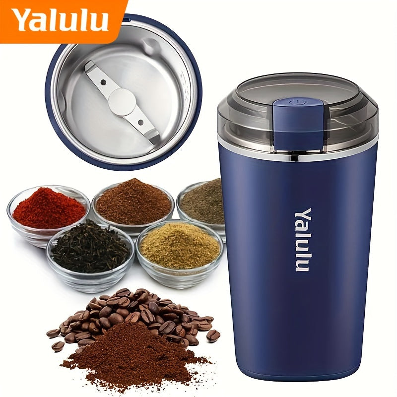 Molinillo Eléctrico Multifunción YALULU - 21000 RPM, Forma Redonda, Enchufe de EE.UU., 110-130V para Uso en Cocina