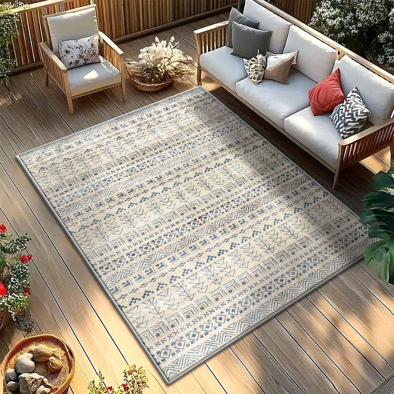 Tapete de terciopelo, 850 gramos por metro cuadrado, alfombra moderna lavable con tejido suave y finos, patrones de colores vibrantes, cuenta con una capa baja para una fácil mantenimiento, resistencia al deslizamiento y es fácil de limpiar. Este tapete
