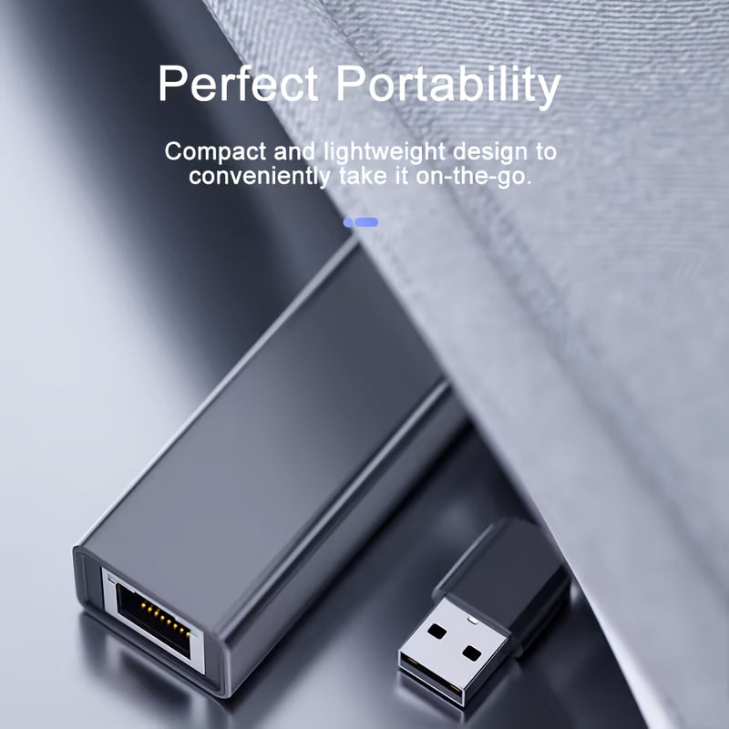 Adaptador de red USB C Lan de 1000Mbps Tipo-C a Ethernet RJ45 Compatible con OS WIN RJ45 a USB C, Adaptador de red Ethernet LAN de 100Mbps Tipo-C para MacBook Pro/Air, IPad Pro, Dell XPS, Surface Laptop, Mac para OS WIN