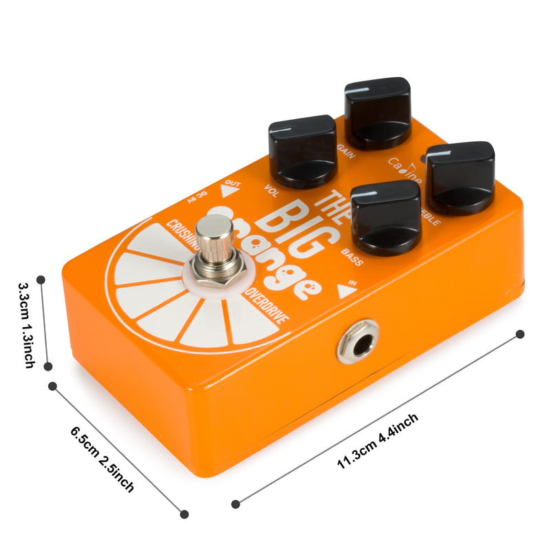 Caline CP-54 El Gran Pedal de Efecto de Overdrive Naranja para Guitarra Accesorios para Guitarra Eid Al-Adha Mubarak