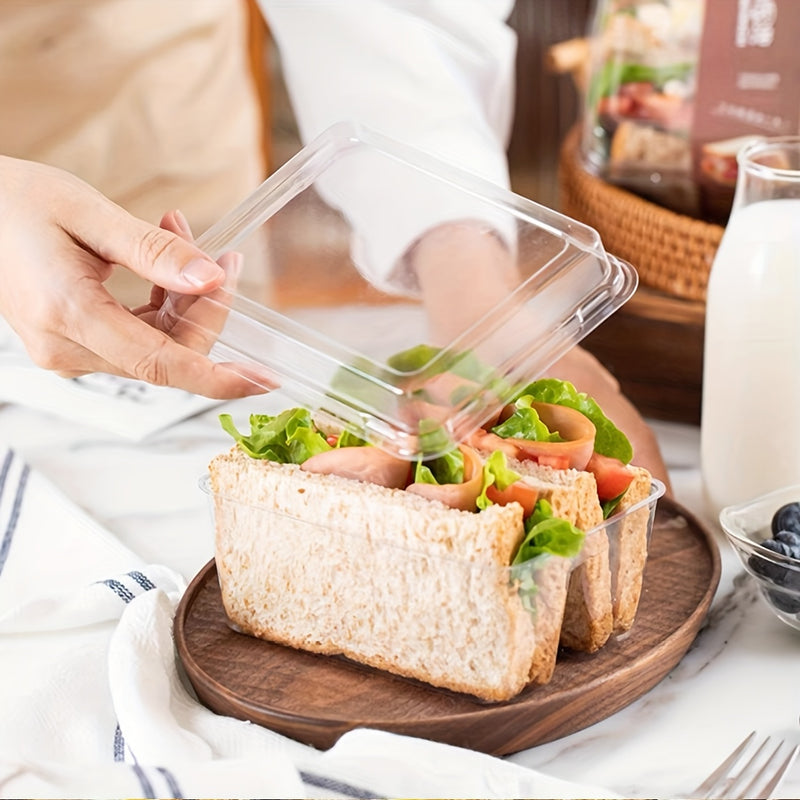 Caja de embalaje de 13 piezas para paquetes de pan, caja de embalaje de pan, caja de conservación de tostadas, caja de embalaje de alimentos refrigerados, caja de embalaje para llevar de grado alimenticio.