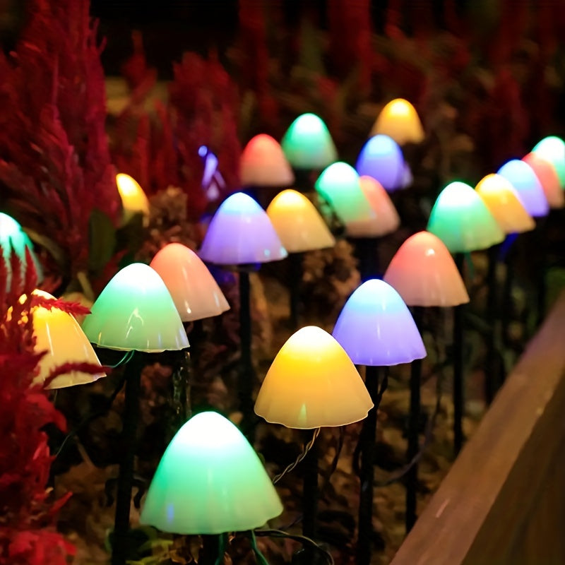 Luces Solares para Patio, calificación, Luces de Hadas Solares para Jardín, Porche, Decoración de Bodas y Fiestas, Luz de Ambiente para Navidad, 1 juego de 3.5 metros 10 luces