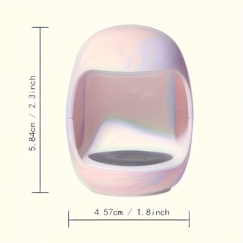 Lámpara de uñas LED de secado rápido con alimentación USB y cable - Diseño portátil en forma de huevo para el arte de uñas de secado rápido, esencial para el cuidado de las uñas de las mujeres | Cuerpo de plástico moderno, no necesita batería, accesorios