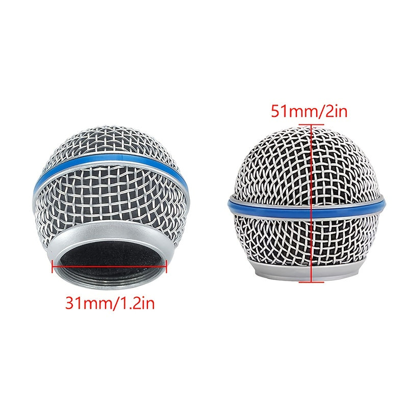 Rejilla de malla de reemplazo para micrófono con cable serie BETA, accesorios para micrófonos con cable BETA