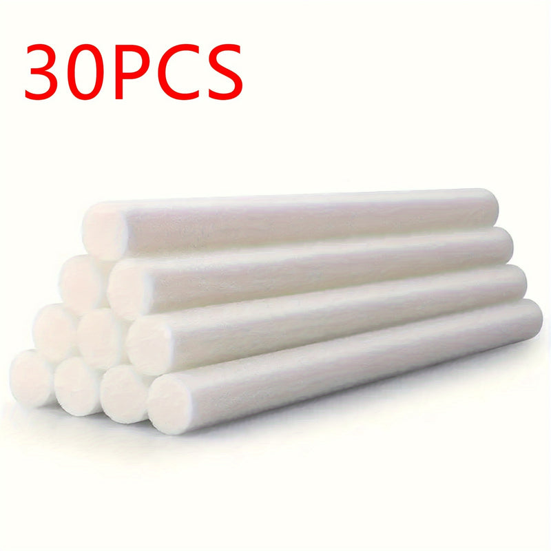 10/20/30 Piezas, Paquete, Filtro De Humidificador De Repuesto, Alta Absorción Y Elasticidad Algodón PC Para Aromaterapia Y Producción De Niebla