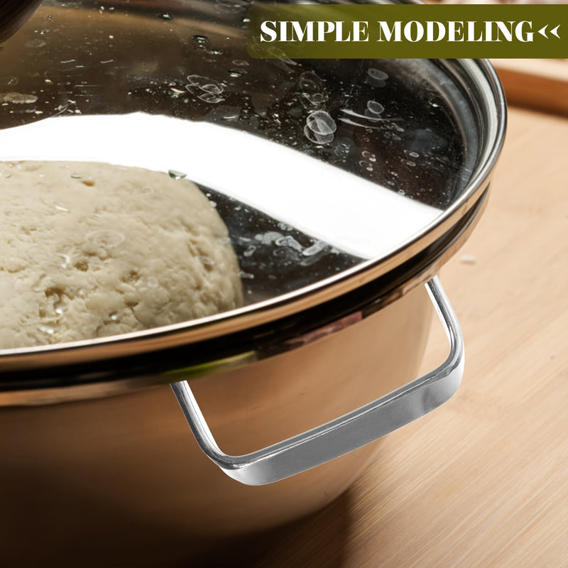 2 piezas de asas de mango de acero inoxidable para ollas - Asa lateral ergonómica de reemplazo para ollas de vapor, tapas y utensilios de cocina, mango duradero de cocina para cocinar de manera segura y cómoda, asas de olla, accesorio de olla de vapor, a
