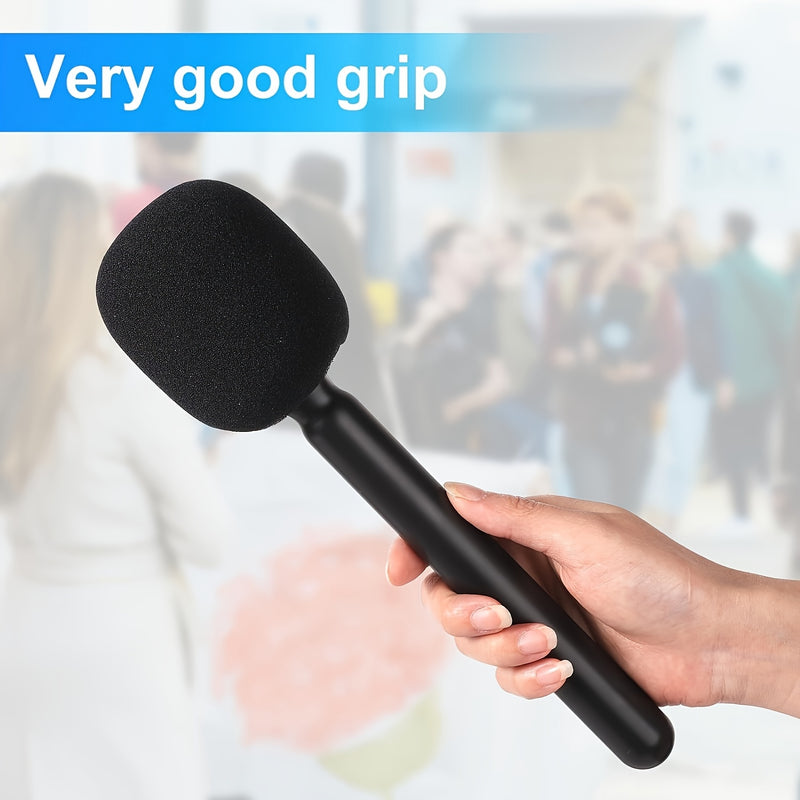 Adaptador de micrófono multifunción portátil, empuñadura para micrófono inalámbrico, adaptador de montaje manual para micrófono inalámbrico, adaptador de entrevista inalámbrica, compatible con DJI Mic 1/2 y Wireless GO II