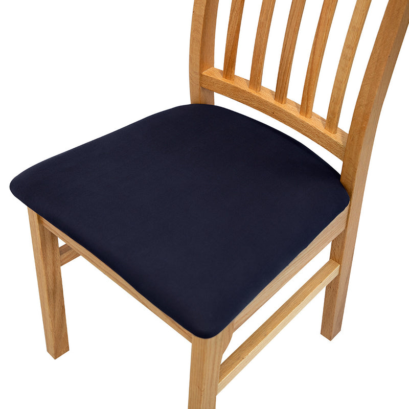 1 pieza, funda de cojín de silla de color sólido para todas las estaciones
