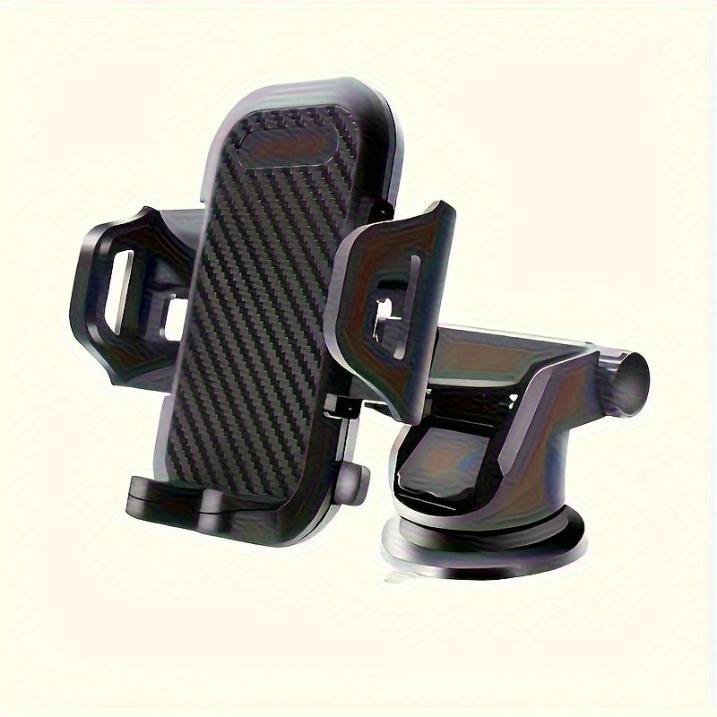 1pc Soporte de coche Popular Soporte de teléfono para coche con ventosa Retráctil Soporte de teléfono Consola central de vidrio con ventosa