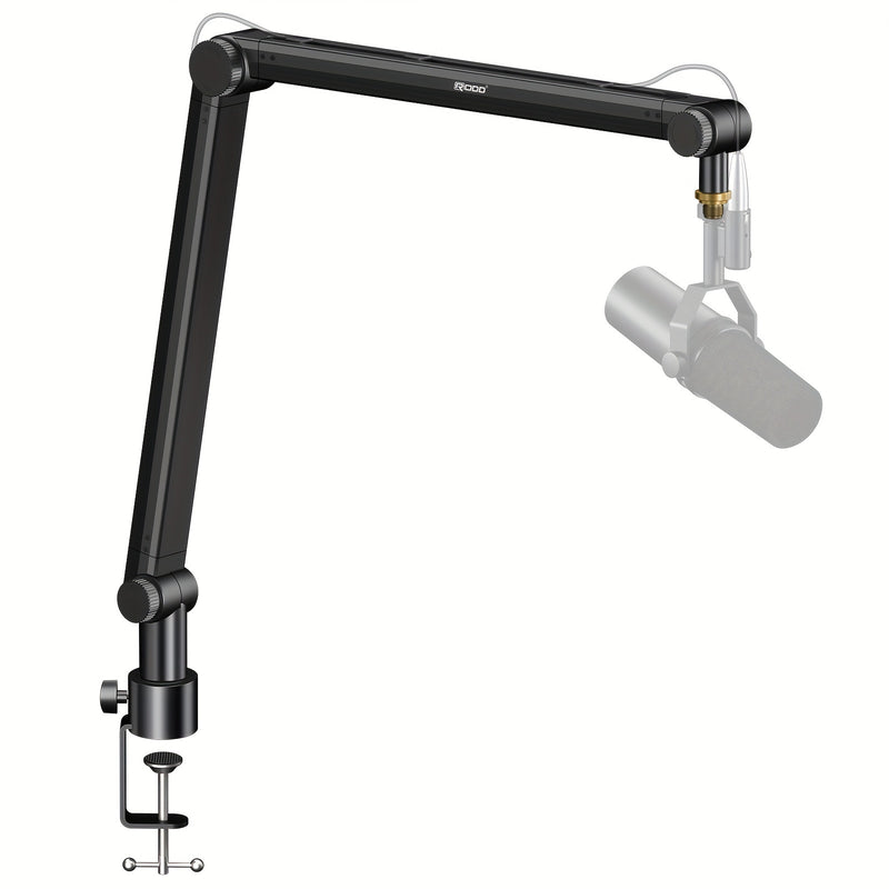 Soporte de Micrófono de Brazo RODD AK-48 para Trabajo Pesado - Soportes para Podcasts, Grabación y Juegos - Carga Máxima 1.9kg, Altura Ajustable, Construcción Duradera, Eid Al-Adha Mubarak