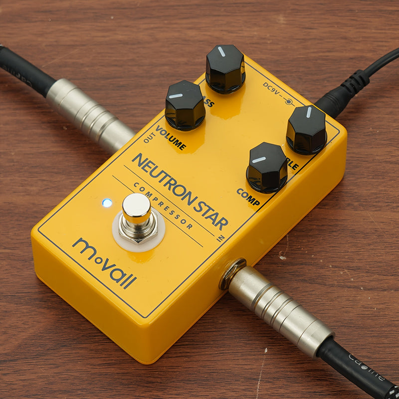 Pedal De Efecto De Guitarra Movall Neutron Star MP109 Compresor
