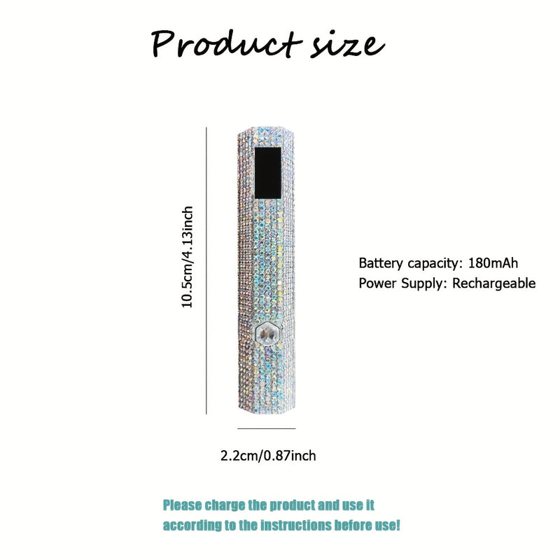 Linterna portátil para uñas - Secador de esmalte en gel de secado rápido, carga USB, manual - Luz para uñas de manos y pies, regalo de San Valentín