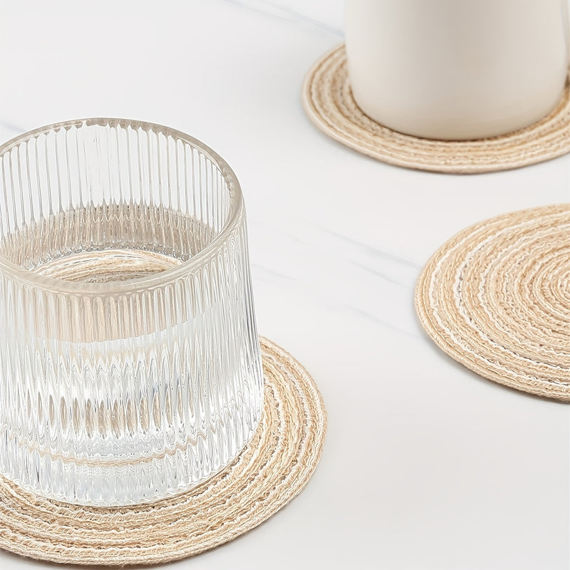 4pcs Posavasos de Poliéster para Manteles