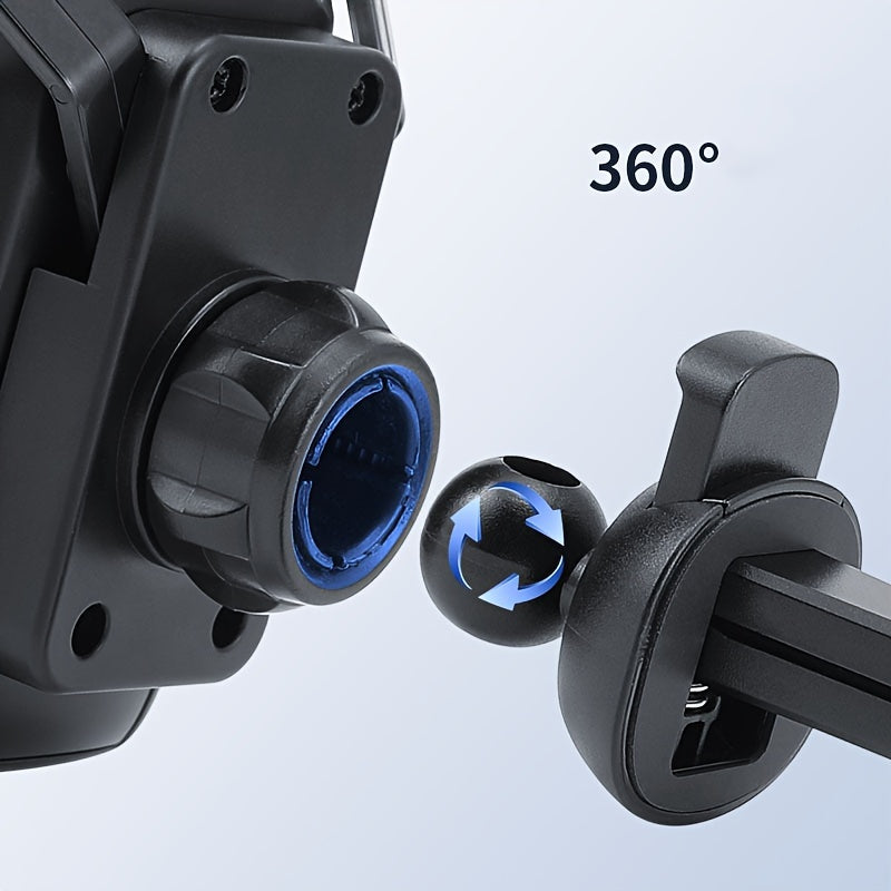 Soporte para teléfono de coche con forma de asiento de carreras, soporte para GPS, salida de aire para coche