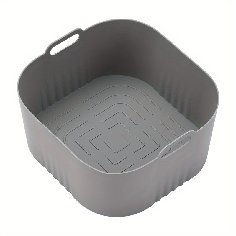 Revestimientos cuadrados para freidor de aire - Molde de silicona antiadherente para hornear para Philips HD9252 HD9200 HD9255, perfecto para pollo, papas fritas y verduras, apto para alimentos y fácil de limpiar, accesorios para freidor de aire