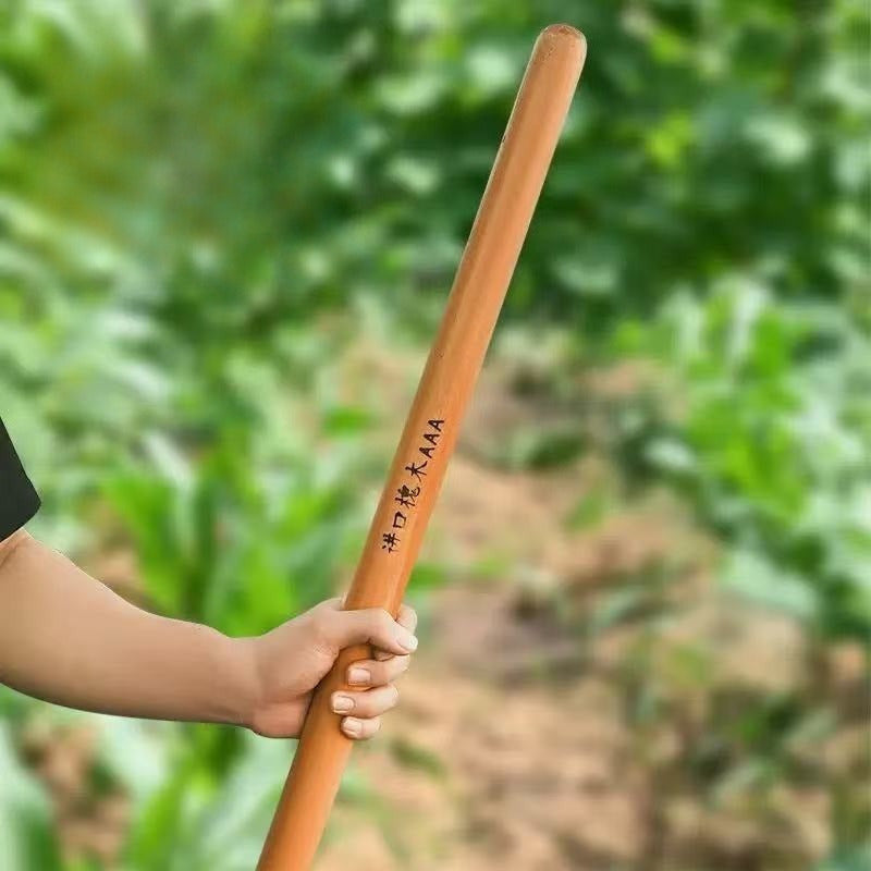 39.37/119.38/139.7 cm Mango de Madera Maciza para Pala y Azada - Empuñadura Ergonómica Duradera, Diseño en Madera Natural para Herramientas de Jardinería, Paisajismo y Cuidado del Césped