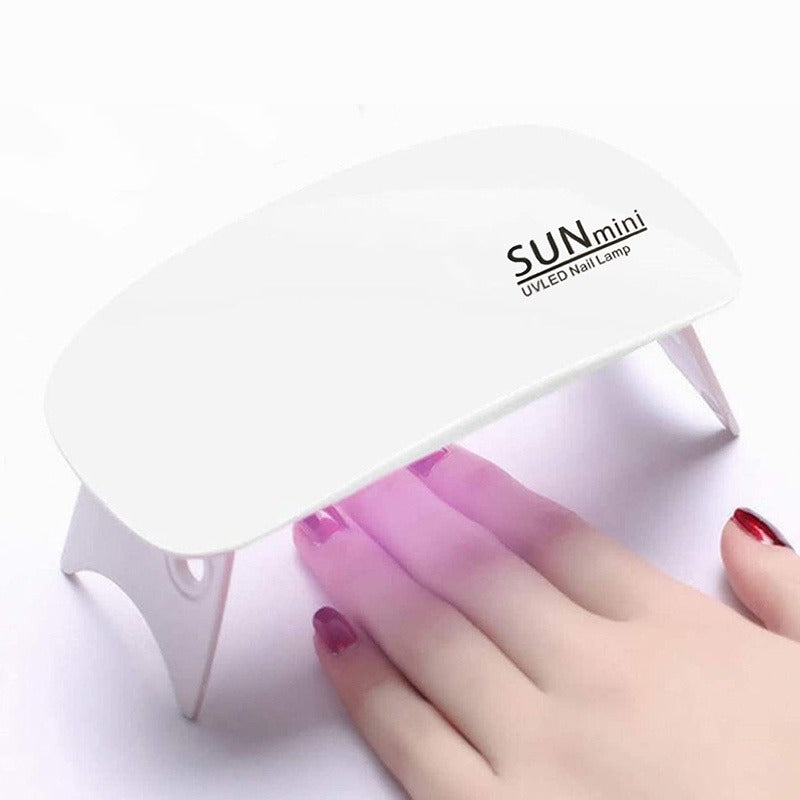 1pc Lámpara LED Mini para Uñas en Forma de Ratón - Secador de Gel Ultra Portátil, Alimentación USB, Sin Olor, Compacto y Ligero. Adecuado para Manos y Pies, Curas Todos los Gels y Uñas Naturales
