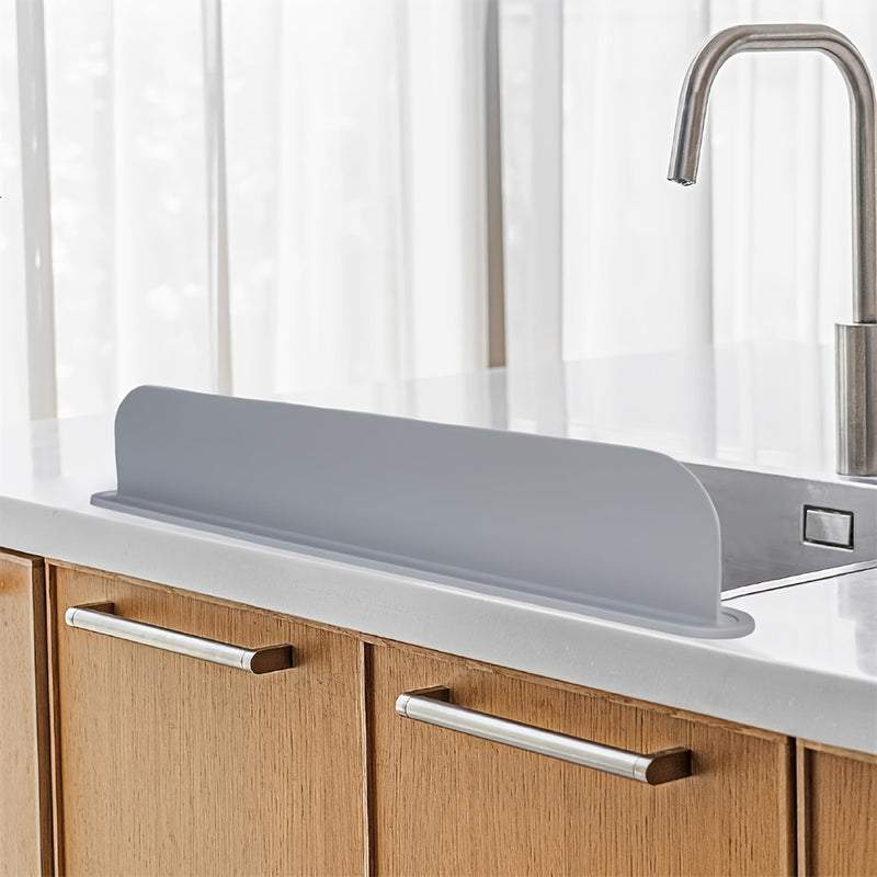 1 ud., Protector de Salpicaduras para Fregadero de Silicona que Se Coloca Detrás del Lavabo, Accesorio de Cocina