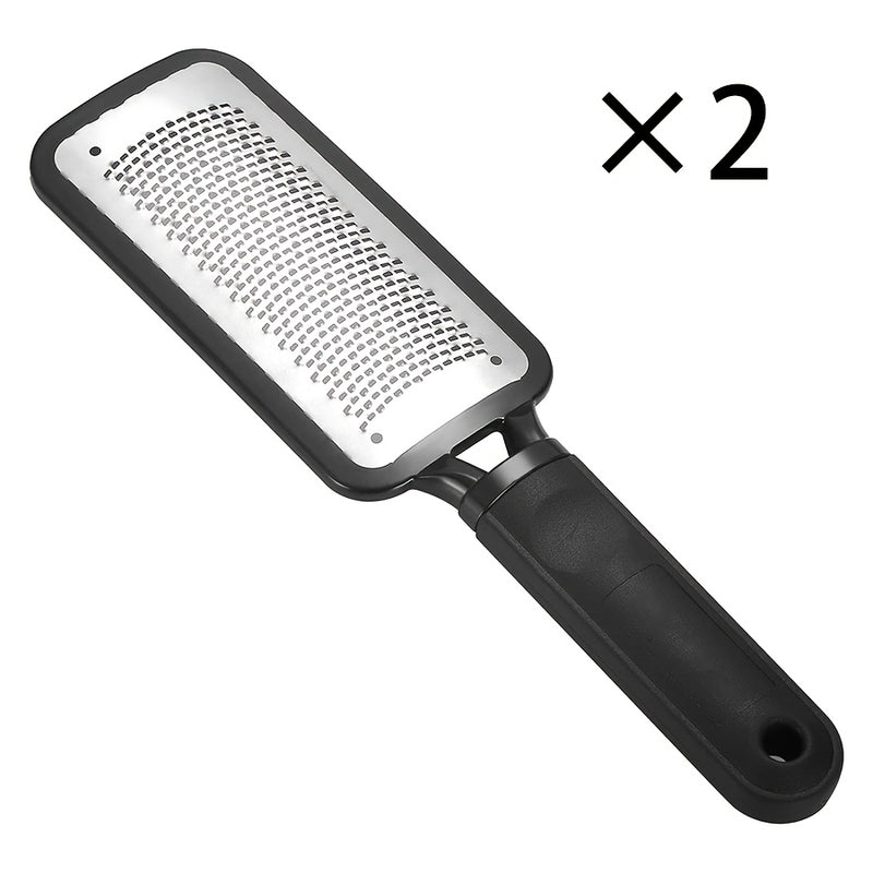 Lima de Pie Colosal para Pedicura, Lima de Acero Inoxidable Profesional para el Cuidado de los Pies para Eliminar la Piel Dura, Se Puede Utilizar en Pies Secos y Húmedos