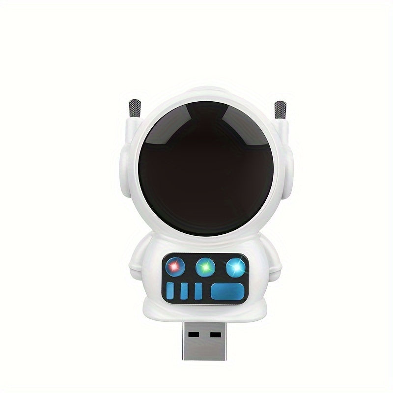 Purificador de aire Space Explorer Mini, Plug and Play, Sin operación de botón, Filtración automática 24/7, Esencial para el hogar, Portátil para uso en coche, Material de plástico, Alimentado por USB, Baja tensión ≤36V