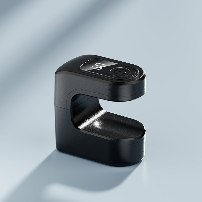 Lámpara de curado de uñas mini portátil con pantalla de visualización digital, lámpara de curado de esmalte de gel de plástico recargable por USB para uso en casa y salón, para endurecer uñas de gel.