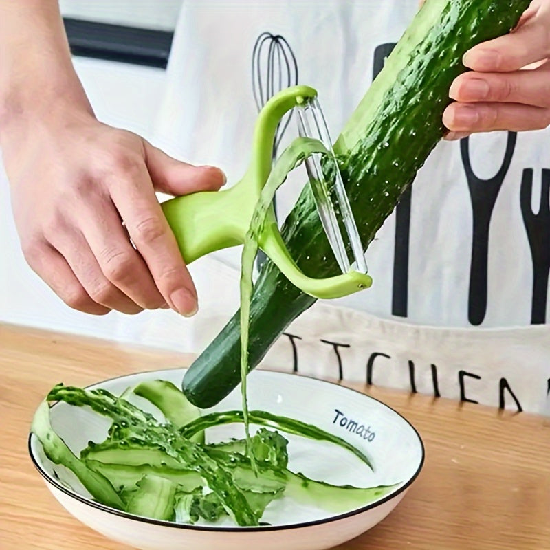 Triturador y Cortador de Repollo de Gran Tamaño Multiusos - Cortador de Verduras Seguro para Alimentos para Repollo Morado, Lechuga - Cuchillo Pelador de Boca Ancha