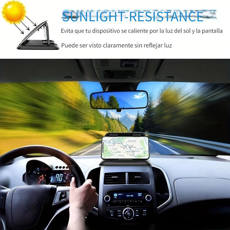 soporte hecho de silicona, para teléfonos, para tablero de automóvil, para for iphone, for samsung y android, compatible para GPS