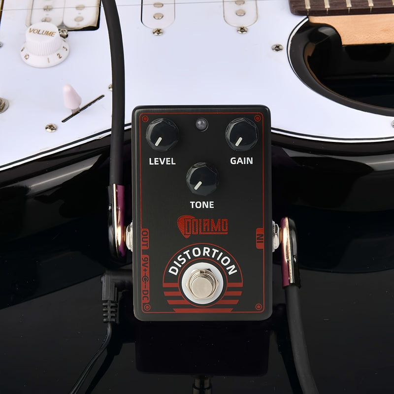 1 ud Pedal de Efecto de Guitarra D-4 de Alta Ganancia - Sonido Estilo Británico Verdadero con True Bypass, Tamaño Compacto y Construcción Duradera para Guitarristas Eléctricos