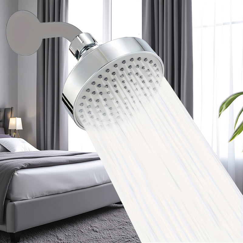 Cabezal de ducha de alta presión, potente rociador para baño, con boquillas pequeñas de silicón y chorro fuerte, tipo universal para duchas con flujo de agua alto o bajo, accesorios para baño