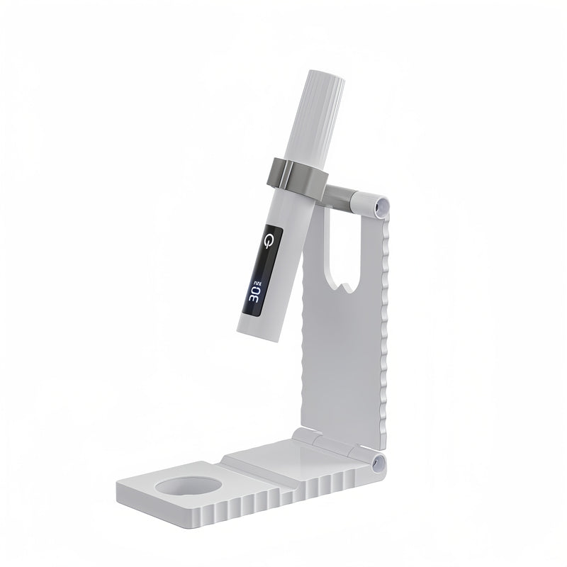 Secador de Uñas con Base - Lámpara para Uñas, Pantalla Táctil y Detección Automática, Ideal para Secar y Curar Esmalte, Adecuado para Uso en Casa, Incluye Cable USB, Profesional para Gel