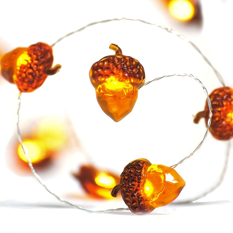 Luces LED de Girasol y Piña para Acción de Gracias - Amarillas, Luces Nocturnas Decorativas a Pilas para Espacios Interiores, Perfectas para Navidad, Halloween, Bodas y Más (Pilas No Incluidas)