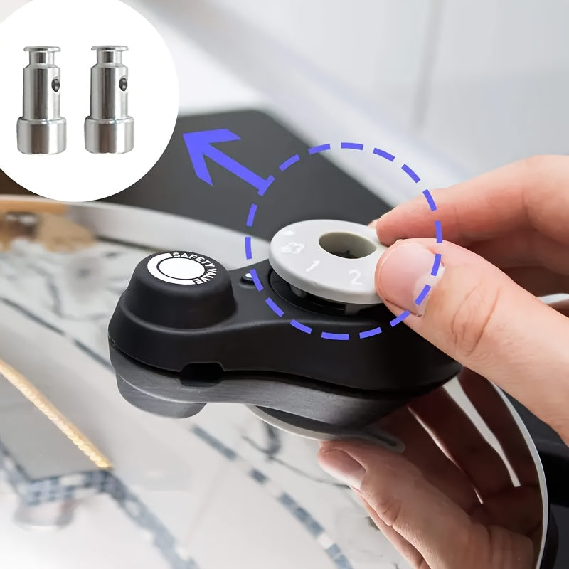 Kit de reemplazo de válvula de olla a presión de acero inoxidable - Válvula flotante y sellador universal para ollas arroceras, ollas eléctricas y a presión - Accesorios de válvula de seguridad, no se requiere batería (Paquete de 1)