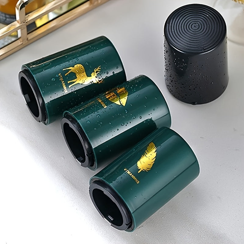 Abrebotellas de Acero Inoxidable de Fácil Presión - Sin Residuos, Diseño Creativo para Cocina y Comedor