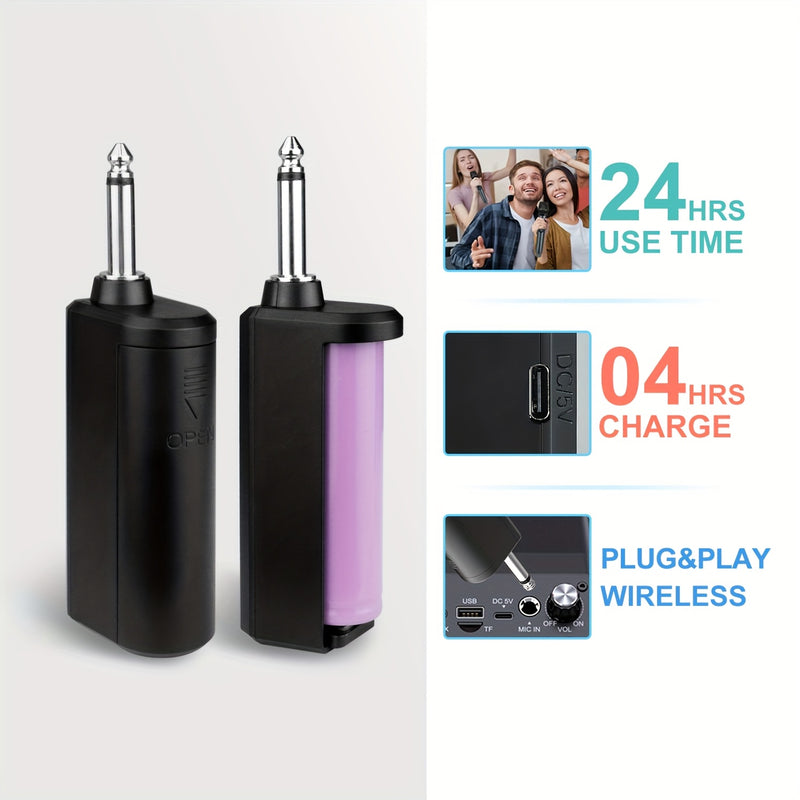 Micrófono condensador Heikuding 108 gris/oro con batería recargable, conector XLR de 6,35 mm y jack TRS de 3,5 mm, clip/soporte/poder fantasma, doble alimentación USB/batería, base antideslizante incluida, micrófono profesional para estudio y podcasting,