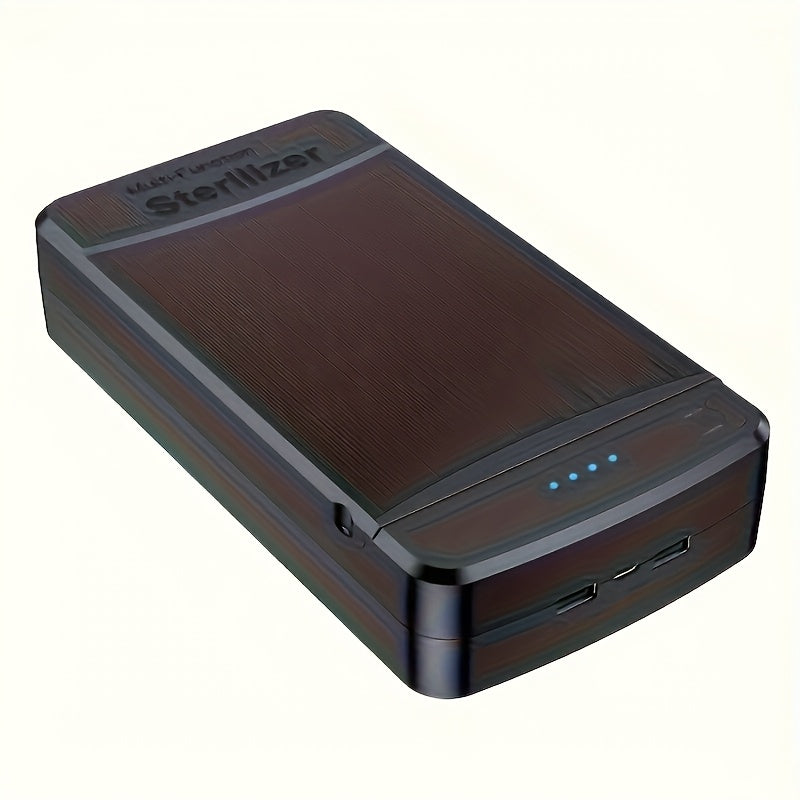 Caja esterilizadora portátil USB para salón de uñas, pinzas, tatuajes, tijeras, joyas, teléfonos celulares, relojes, llaves - Sin pantalla, sin fragancia, material plástico, no necesita batería, regalo perfecto para vacaciones, herramientas de cuidado de