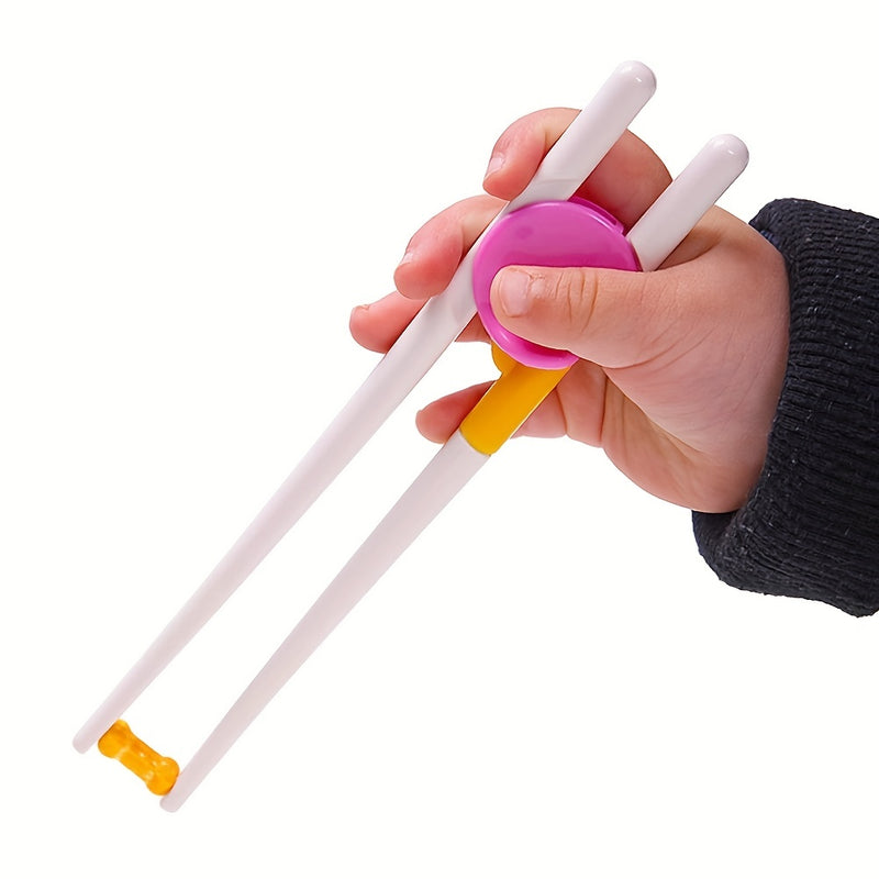1 Par de Palillos de Entrenamiento Aprendizaje de Palillos Ayudante de Aprendizaje de Palillos Conjunto de Palillos de Aprendizaje para Principiantes Niños Adultos Entrenamiento de Palillos