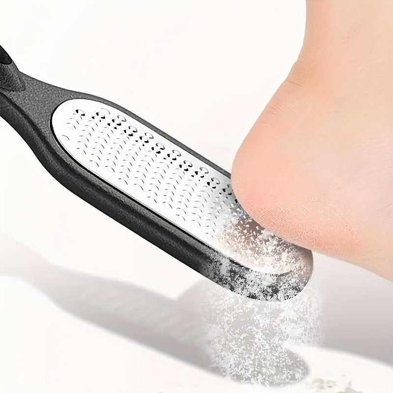 Exfoliante de pies para callos, frotando la piel vieja, limando y puliendo la piel de los pies, eliminando la piel muerta, frotando los pies y reparando los pies.
