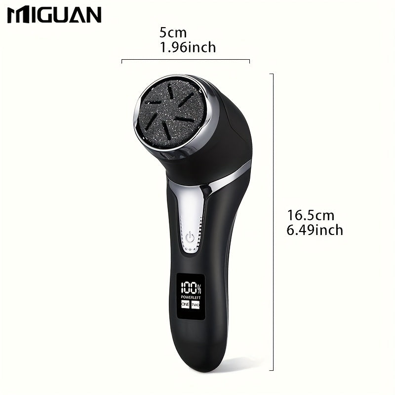Este desechador de pies eléctrico profesional es recargable, fácil de usar y elimina eficazmente la piel muerta para restaurar tus pies suaves. Es ideal para uso en casa, viajes y salones.