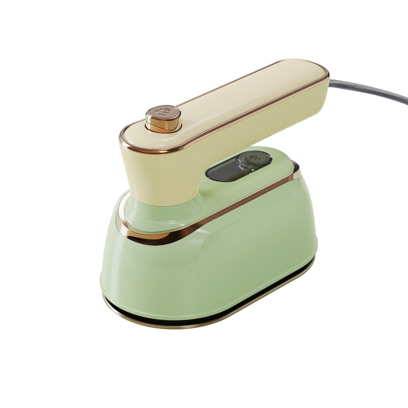 1pc Plancha de Vapor Portátil Mini, Calentamiento Rápido de 20s, Planchado Dual Propósito Seco/Húmedo, Diseño Portátil Rotativo Plegable de 180°, Uso en Casa y Viaje, 110-130V Enchufe EE. UU. - Sin Batería Requerida